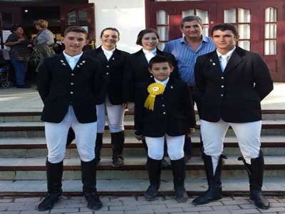 Noticia de Almera 24h: Sergio Escobar del Club Hpico Santa Mara del guila se hace con el oro en la final provincial de Doma Clsica 