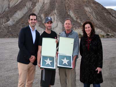 Ayuntamiento y Diputacin entregan las Estrellas de Cine al director Kevin Reynolds y al actor Joseph Fiennes