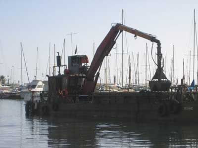 La Junta saca a licitacin el dragado del canal de acceso al puerto de Adra por medio milln de euros