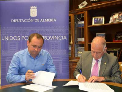 Diputación impulsa las obras del Centro de Usos Múltiples de Huércal de Almería