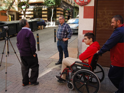 El Certamen Gallo Pedro, de La Discapacidad en Primer Plano convertir el casco histrico en plat de rodaje para siete cortos