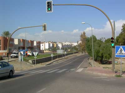 Huércal de Almería ilumina el único tramo pendiente de la CN-340