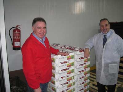 Noticia de Almera 24h: El delegado de Agricultura visita la cooperativa Casur, que esta campaa prev comercializar unos 40 millones de kilos