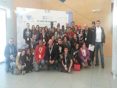 Más de cuarenta voluntarios almerienses han participado en el encuentro anual de Andalucía Compromiso Digital
