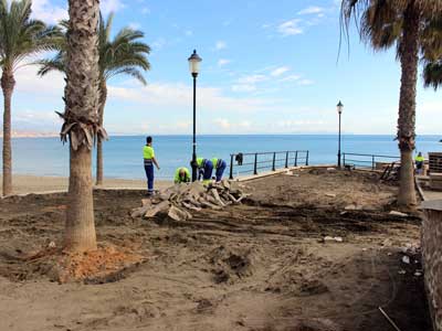 Noticia de Almera 24h: Comienzan las obras del Mirador de El Puerto