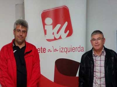 Izquierda Unida de Vícar inicia su proceso de primarias con dos candidatos: David Cabrera y José Antonio Barrera Espín