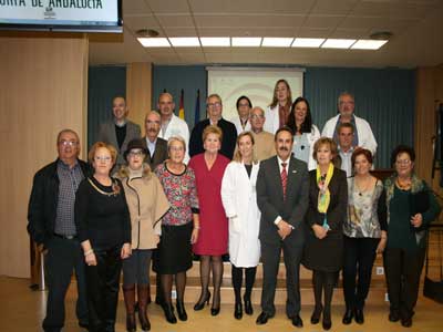Una veintena de jubilados del rea Sanitaria Norte de Almera reciben un homenaje por sus aos de trabajo