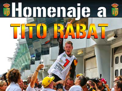 Tabernas rinde homenaje al Campen del Mundo de Moto 2, Tito Rabat