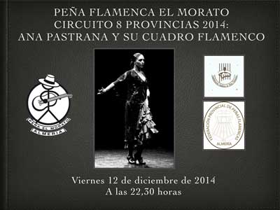 Ana Pastrana y su cuadro flamenco