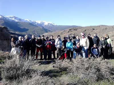 La Diputación Provincial organiza una nueva ruta senderista en Abrucena