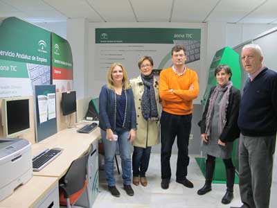 La Junta realiza mejoras en las instalaciones de la Oficina del Servicio Andaluz de Empleo de Periferia en la capital