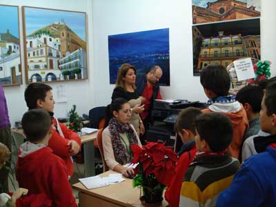 Noticia de Almera 24h: Escolares visitan el Ayuntamiento de Gdor para conocer el funcionamiento de la institucin