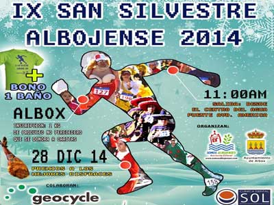 Albox celebra el prximo 28 de diciembre la IX edicin de la Carrera Popular San Silvestre