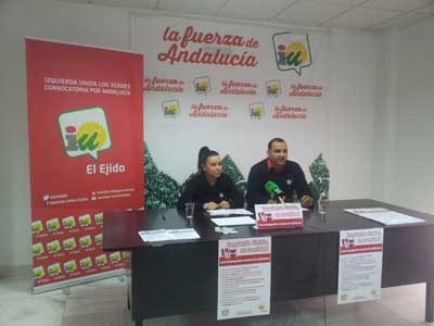 Noticia de Almera 24h: Izquierda Unida apoya al pequeo comercio con una campaa para incentivar las compras en las tiendas de barrio