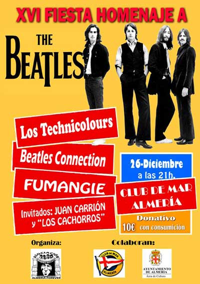 Noticia de Almera 24h: XVI Fiesta Homenaje a The Beatles