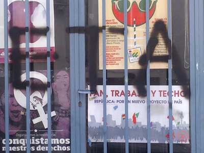 Noticia de Almería 24h: Izquierda Unida de Níjar denuncia un ataque contra su sede