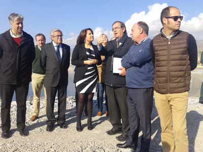 Crespo anuncia la adjudicacin para la redaccin del proyecto definitivo de recuperacin de las playas de Adra y El Ejido