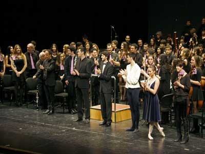 Gran participacin en el concierto lrico de la Agrupacin Musical de San Indalecio