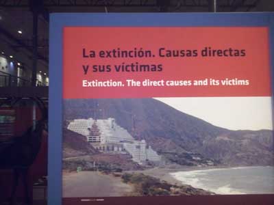 Noticia de Almería 24h: El PA tajante “la mala gestión cosecha sus frutos” ante una foto del Algarrobico como icono de destrucción de la biodiversidad