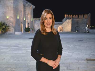 Noticia de Almera 24h: La Presidenta de la Junta da su mensaje Fin de Ao desde la Alcazaba de Almera