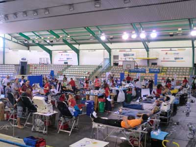 El Centro de Transfusiones programa 24 colectas en 18 municipios almerienses durante el mes de enero