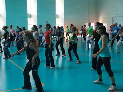 La Diputacin Provincial promueve el fitness y los bailes deportivos entre los ms jvenes