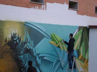 Seleccionados los treinta participantes para el concurso de graffiti del Hip Hop Street