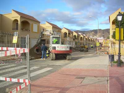 Hurcal de Almera mejora la urbanizacin del entorno del recinto ferial