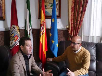 El Alcalde se rene con el diputado provincial de Fomento para abordar varios proyectos en el municipio