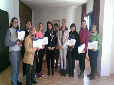 Diputacin forma a 15 mujeres de Alhabia con un curso y un seminario del rea de Igualdad