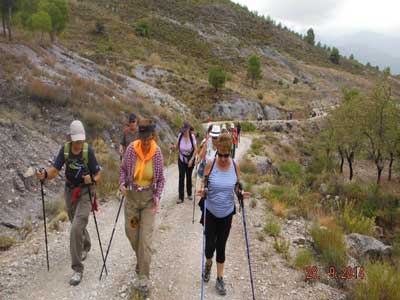 Torregarca, Alboloduy y Sorbas, nuevas rutas de senderismo para mayores