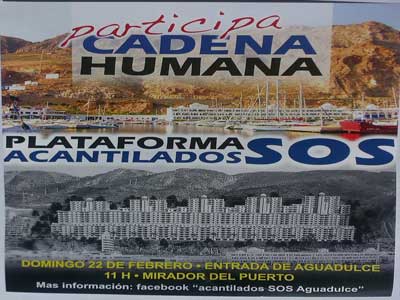 La Plataforma Acantilados SOS prepara una cadena humana para el da 22 de febrero