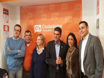 Ciudadanos C's de Almera inaugura su sede en Roquetas de Mar
