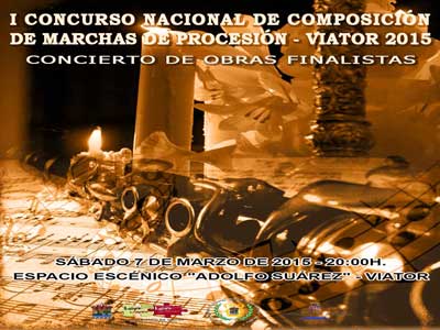 Noticia de Almera 24h: Obras Finalistas del I Concurso Nacional de Composicin de Marchas de Procesin - Viator 2015