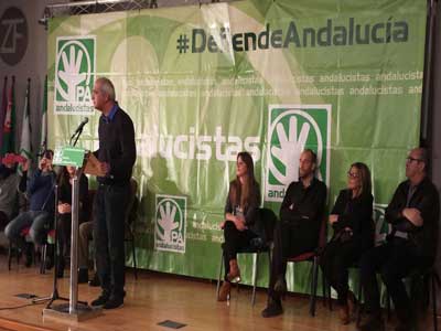 Ricardo: El objetivo del Partido Andalucista es la liberacin del Pueblo andaluz del paro y la pobreza