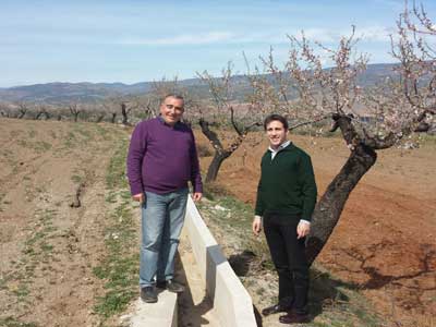 Noticia de Almería 24h: El diputado de Agricultura, Óscar Liria, se interesa por las necesidades del municipio