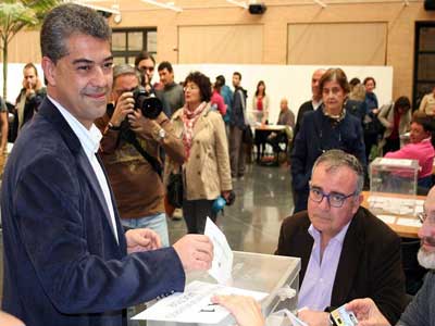 Carmelo Rodrguez espera un rcord de participacin en las elecciones a rector de la UAL que favorezca su candidatura