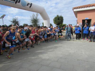 300 corredores para el IV Duatln Ciudad de Almera en el Parque del Andarax