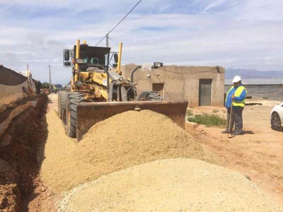 La Junta comienza las obras de mejora de dos caminos rurales en Almera