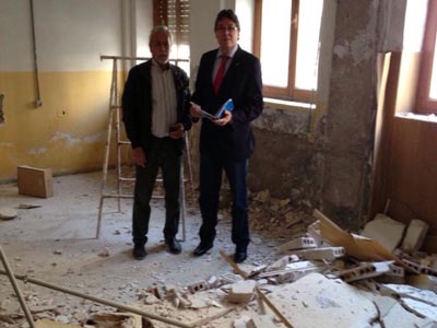El Ayuntamiento de Albox comienza las obras de rehabilitacin del colegio Francisco Fenoy