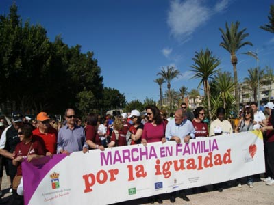 El Centro de la Mujer prepara la II Marcha en familia por la Igualdad para el prximo da 12