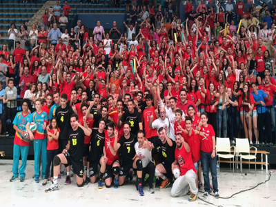 Almera se proclama campeona de Espaa de Voleibol Juvenil en un emocionante partido