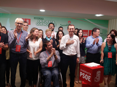 Prez Navas destaca el aumento en concejales del PSOE y que los almerienses hayan votado acuerdo y dilogo 