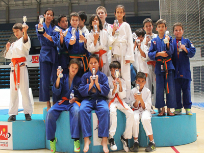 Un total de 72 judocas participan en los Juegos Deportivos Municipales de Lucha