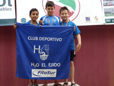 21 medallas para el Club H2O El Ejido en el I Trofeo de Natacin Ciudad de Berja