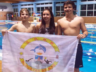 El CDNW Roquetas de Mar en los campeonatos de Andaluca y Espaa de natacin