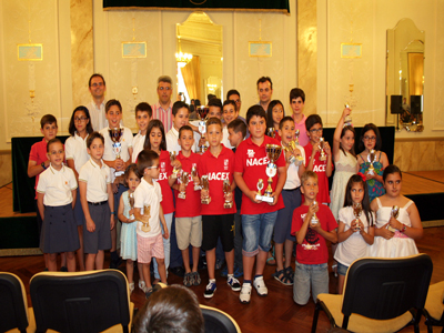 Ms de cien participantes en los Juegos Deportivos Municipales de Ajedrez