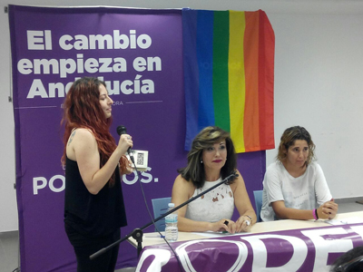 Mar Cambroll y Gema Aguilar piden ms implicacin a las instituciones para la consecucin de derechos LGTBIQ+