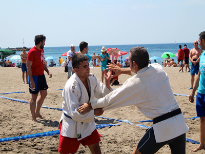 El I Torneo de Judo Playa de Almera cambia el tatami por la arena