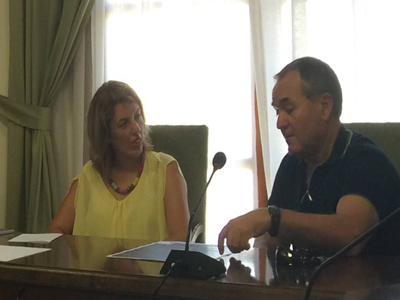 El alcalde de Arboleas mantiene una reunin informativa con la delegada del Gobierno de la Junta de Andaluca en Almera